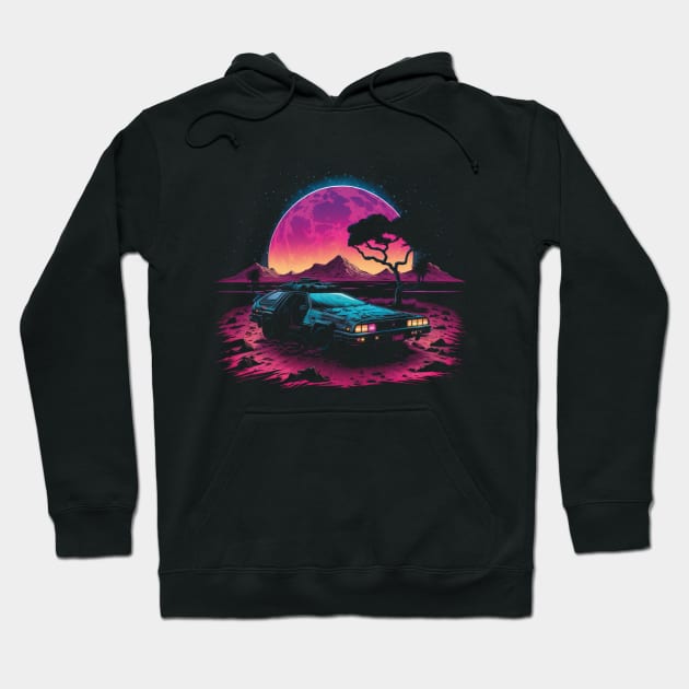 DELOREAN Hoodie by Follow The Blood